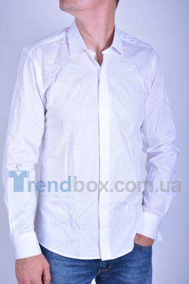Белая мужская рубашка Tonelli